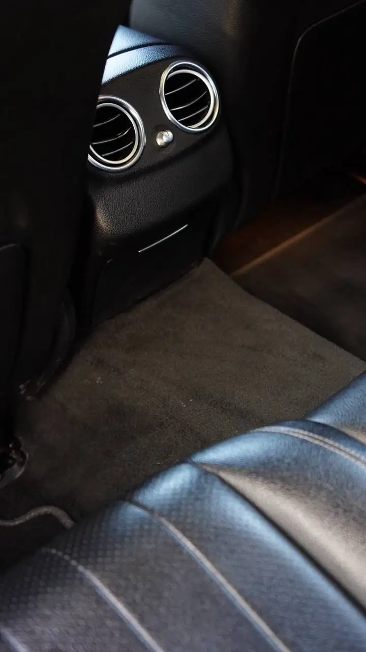Interior floor after cleaning