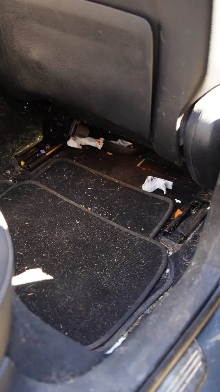 Interior floor before detailing